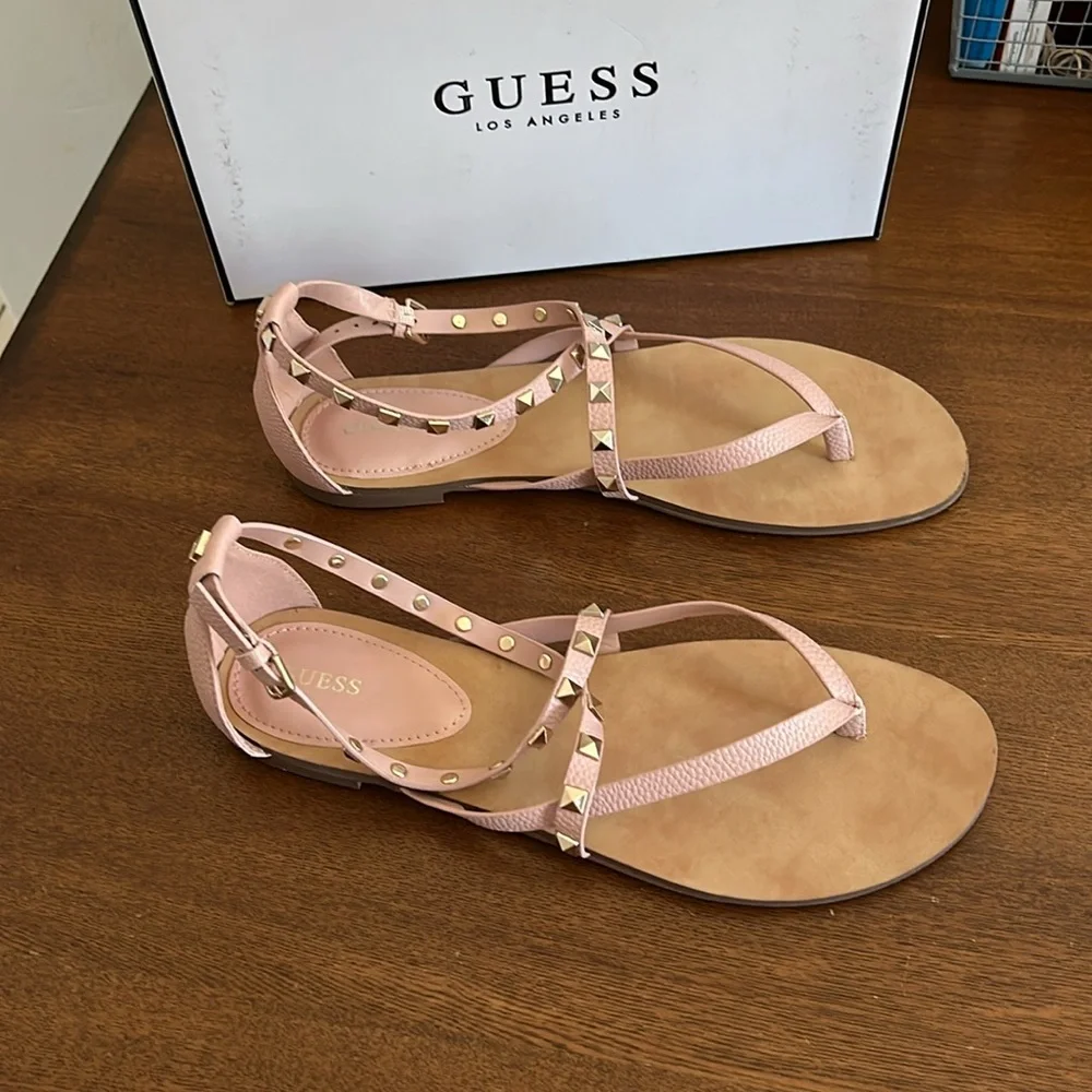 NIB Guess Nizana Ankle Strap Sandals - Picture 8 of 8